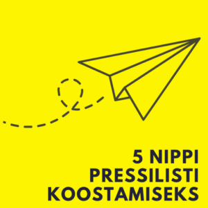 5 nippi pressilisti koostamiseks